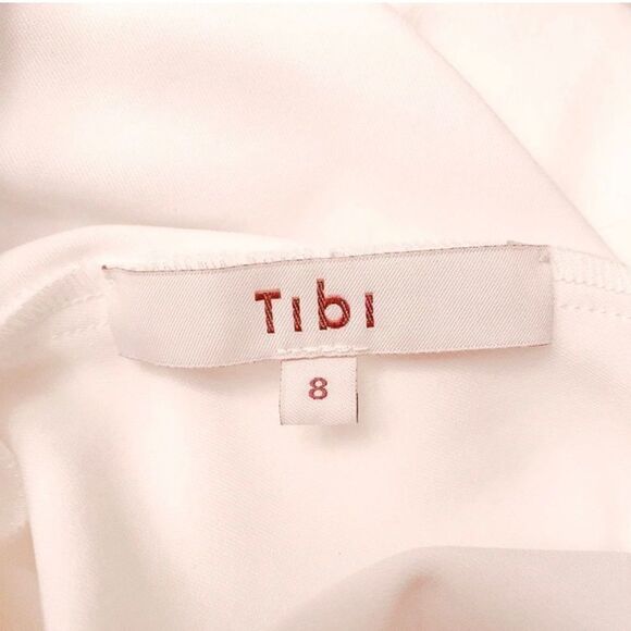 TIBI Structured Crepe Sleeveless White Tank NWT - Picture 10 of 13